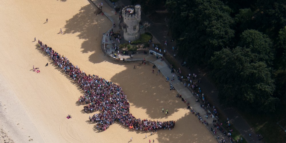 human-dinosaur-appley-beach