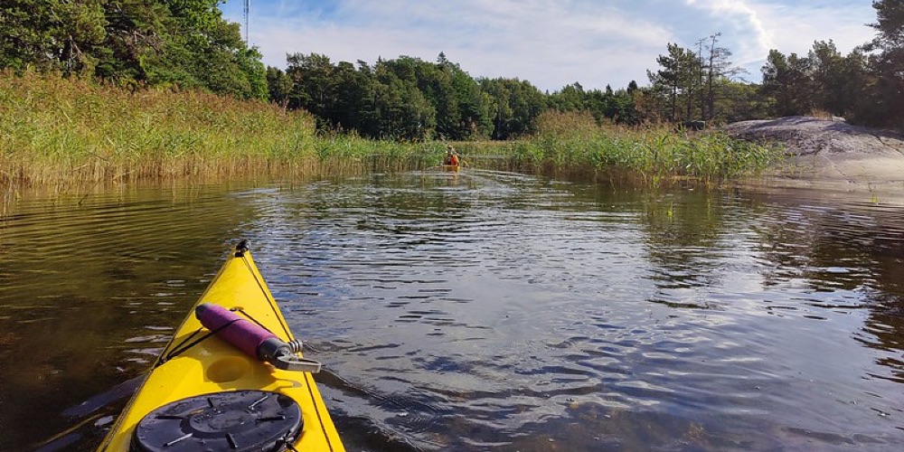 Kayaking holidays in Sweden are serenely perfect for kids