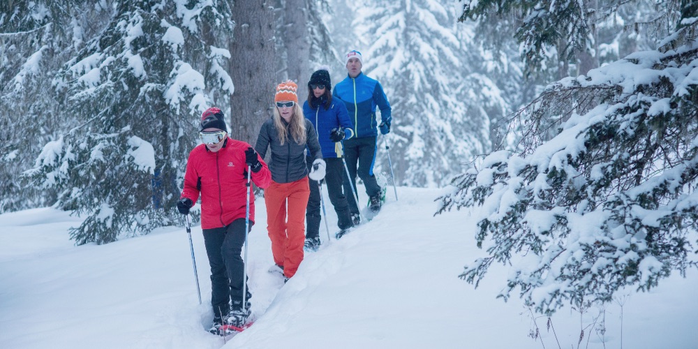 snowshoeing-meribel