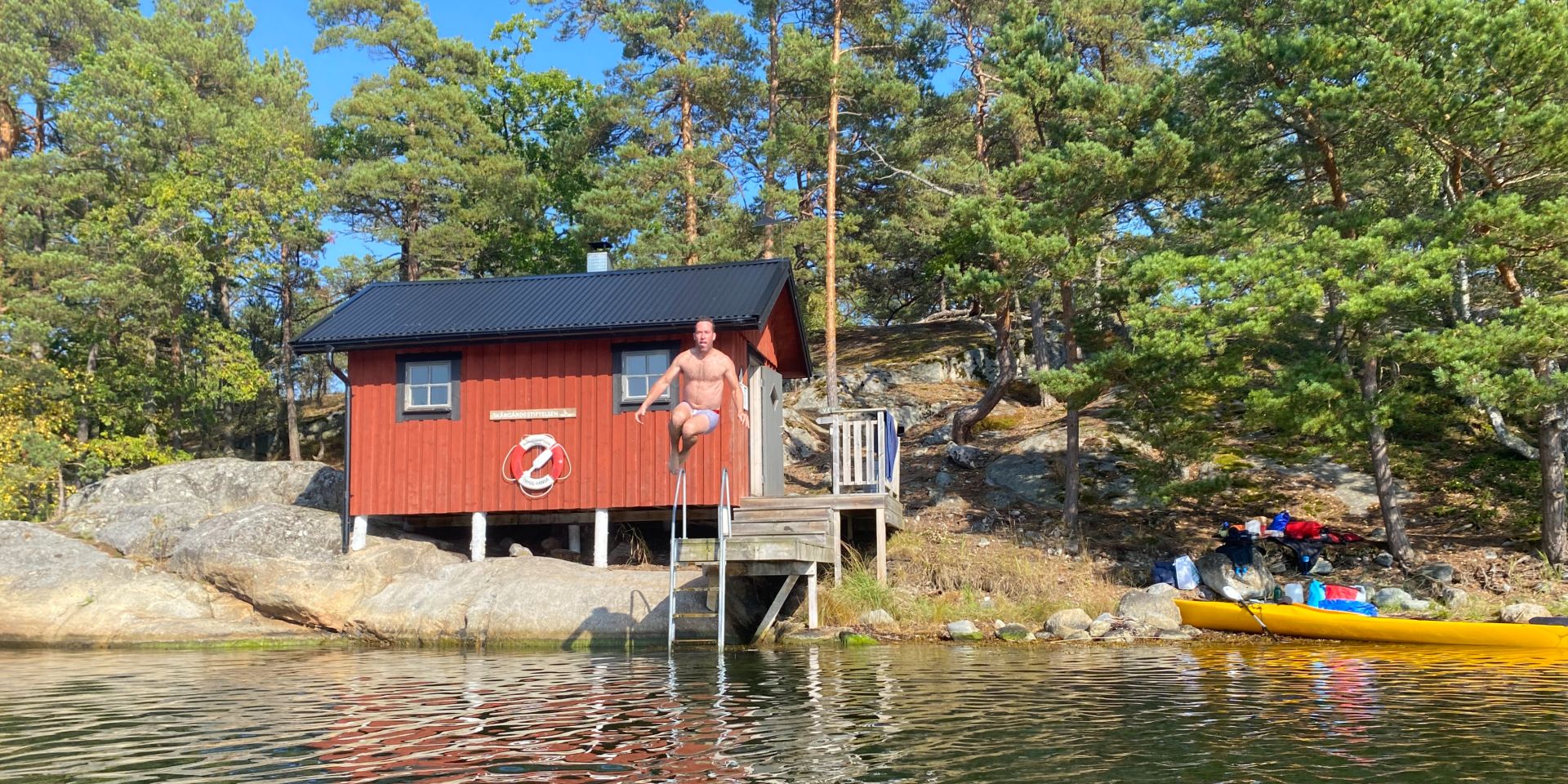 Kayaking holidays in Sweden are serenely perfect for kids