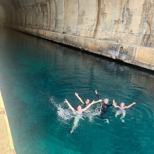 family-swimming-croatia-family-holiday