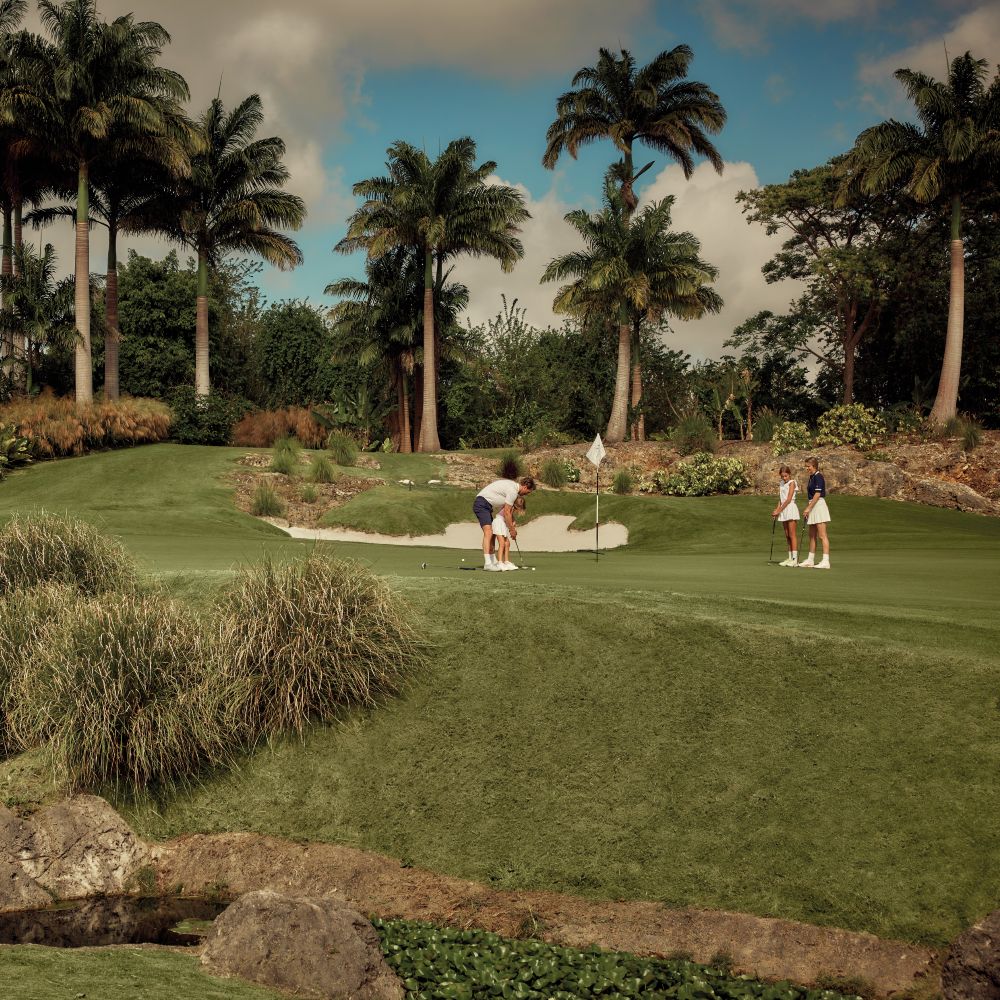 family-playing-golf-barbados