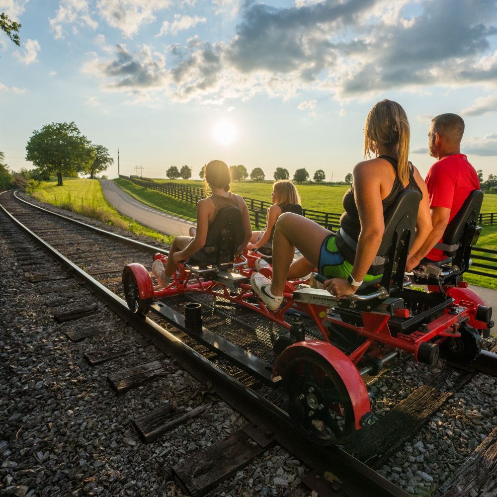 rail-bikes-kentucky-family-holiday