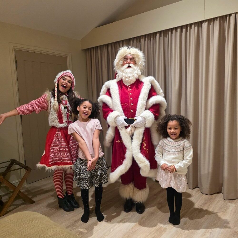 children-santa-chester-zoo-family-trip