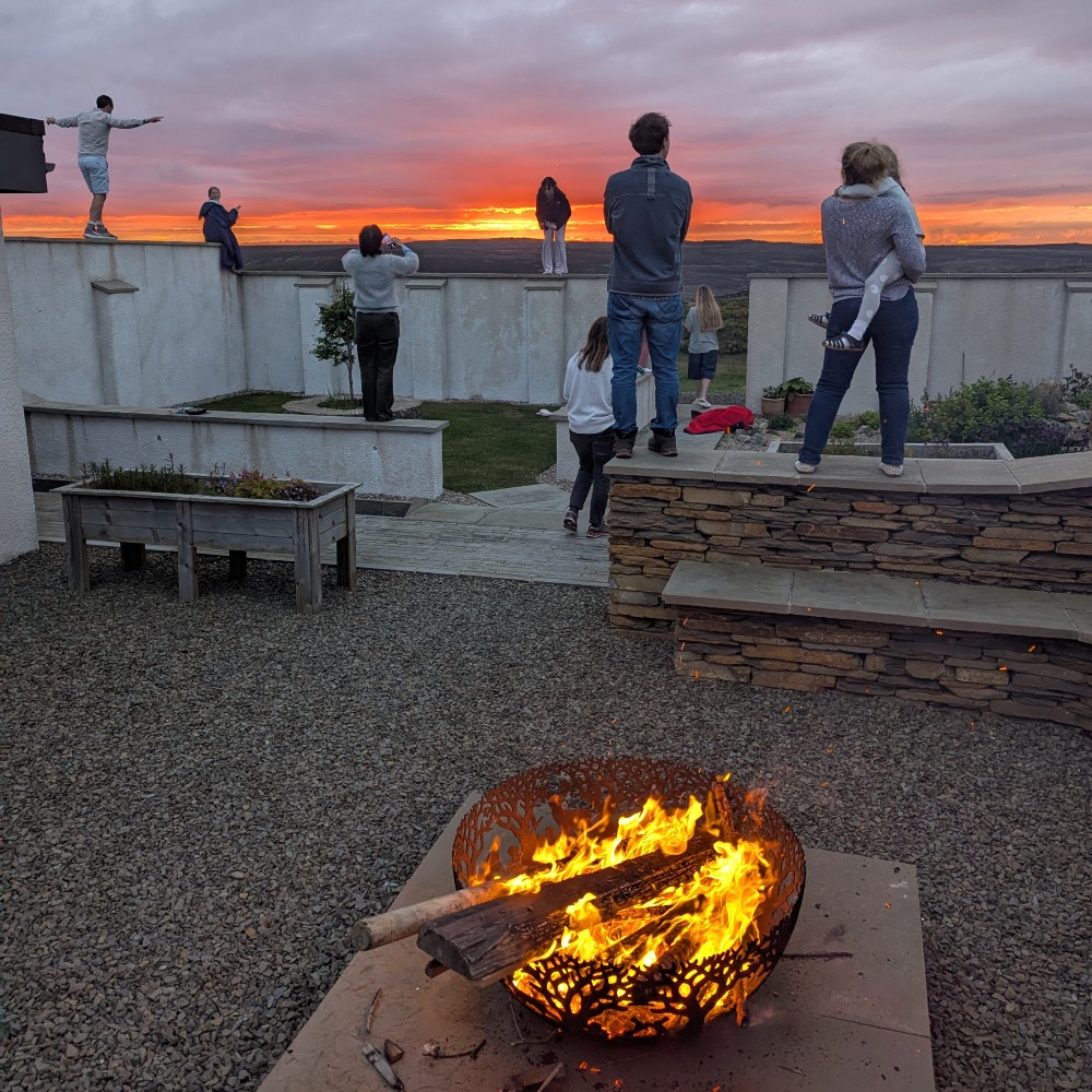 firepit-family-holiday-home-in-scotland