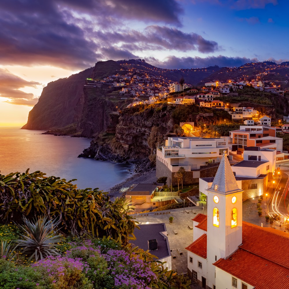 camara-de-lobos-dusk