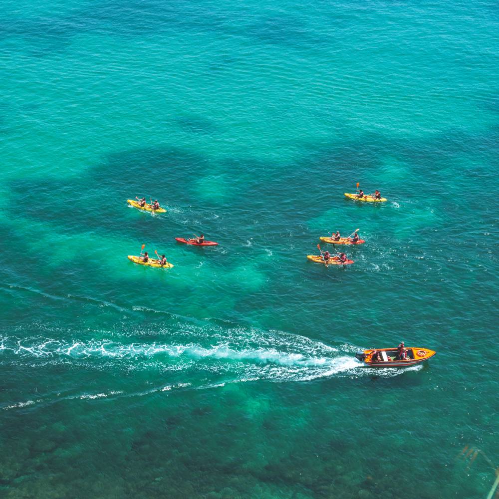 med kayaking
