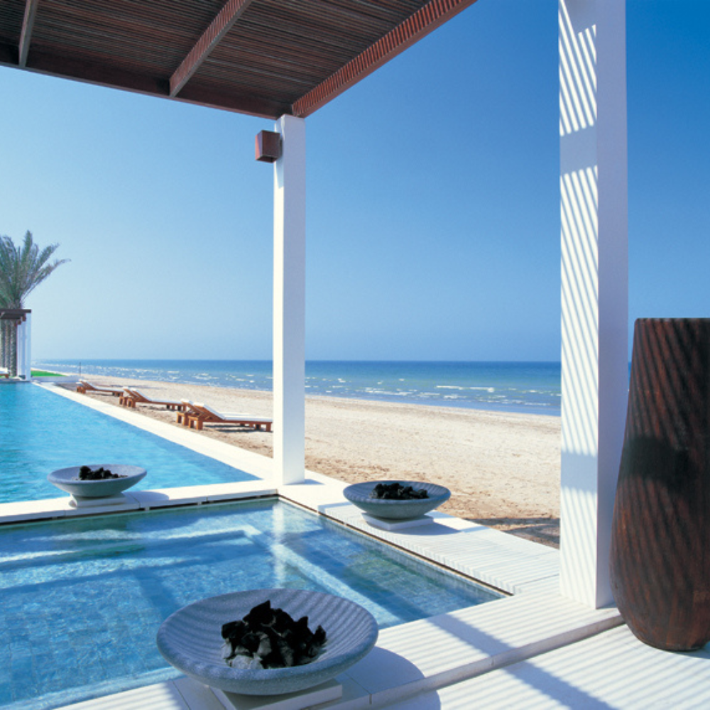 Chedi Muscat Oman pool beach