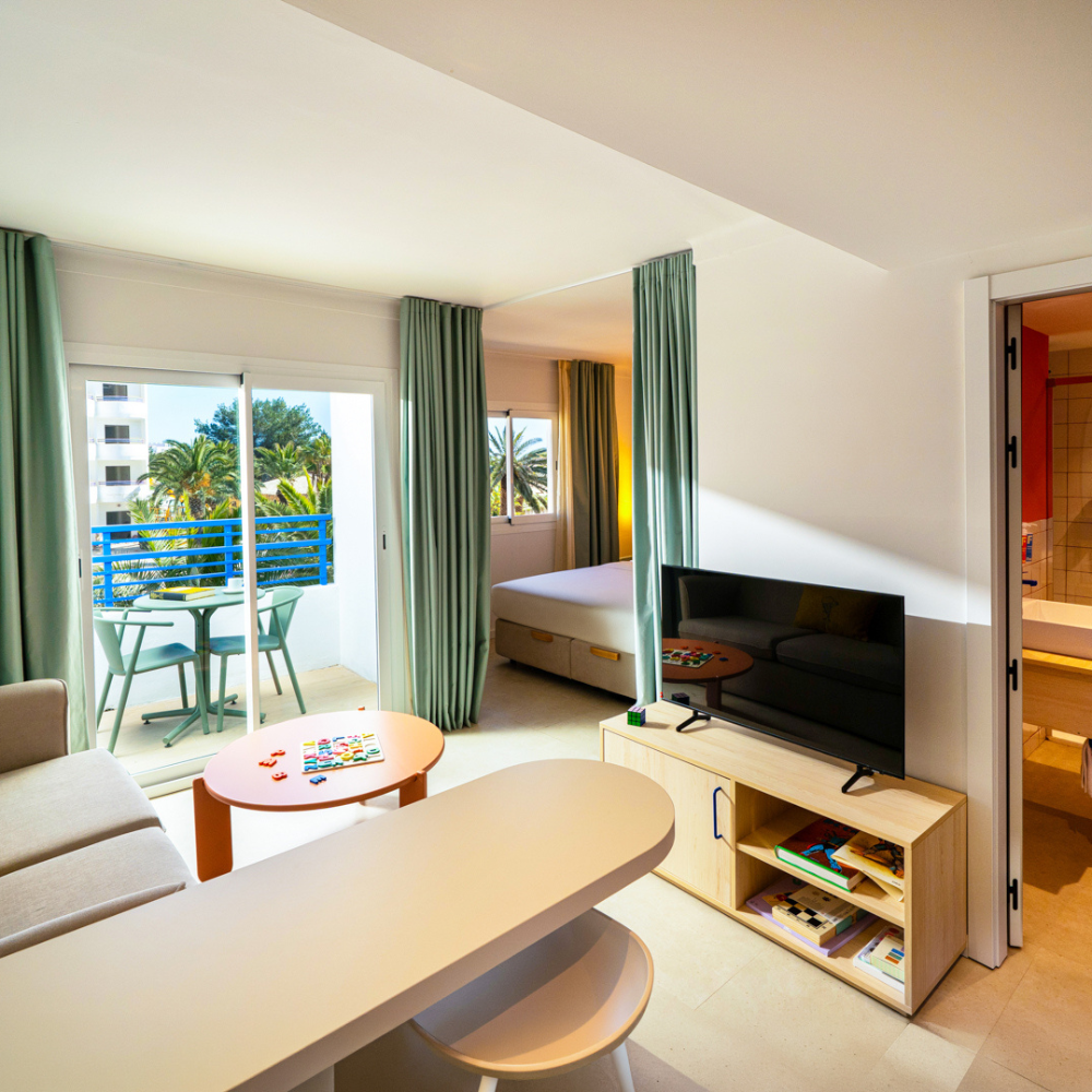 Coral Star Ibiza apartment lounge
