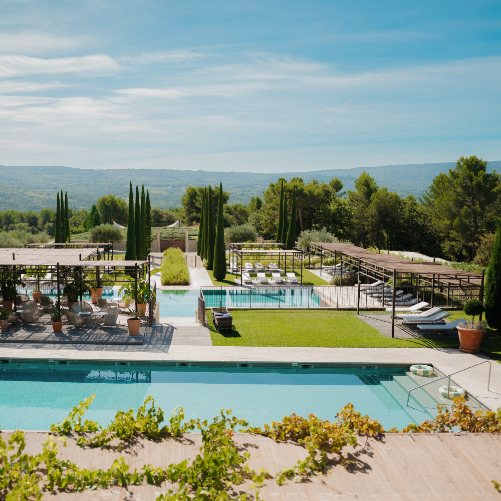 Coquillade Provence pools
