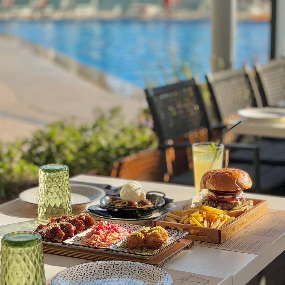 Imperial Island Resort, Cyprus Pygmalion burger