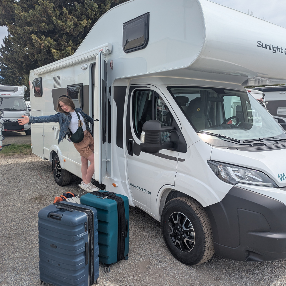 Sam Badley Costa Brava Spain campervan family holiday