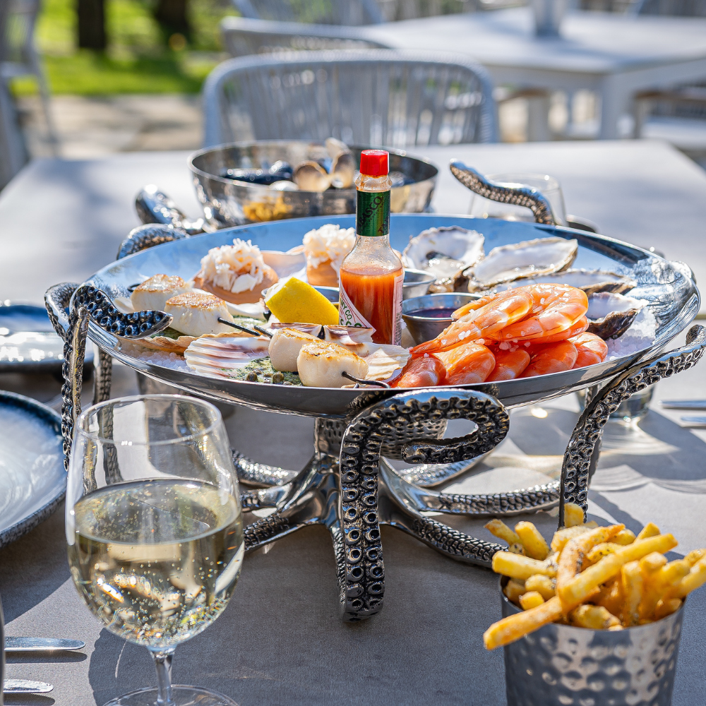 the fish hotel, cotswolds Hook seafood platter