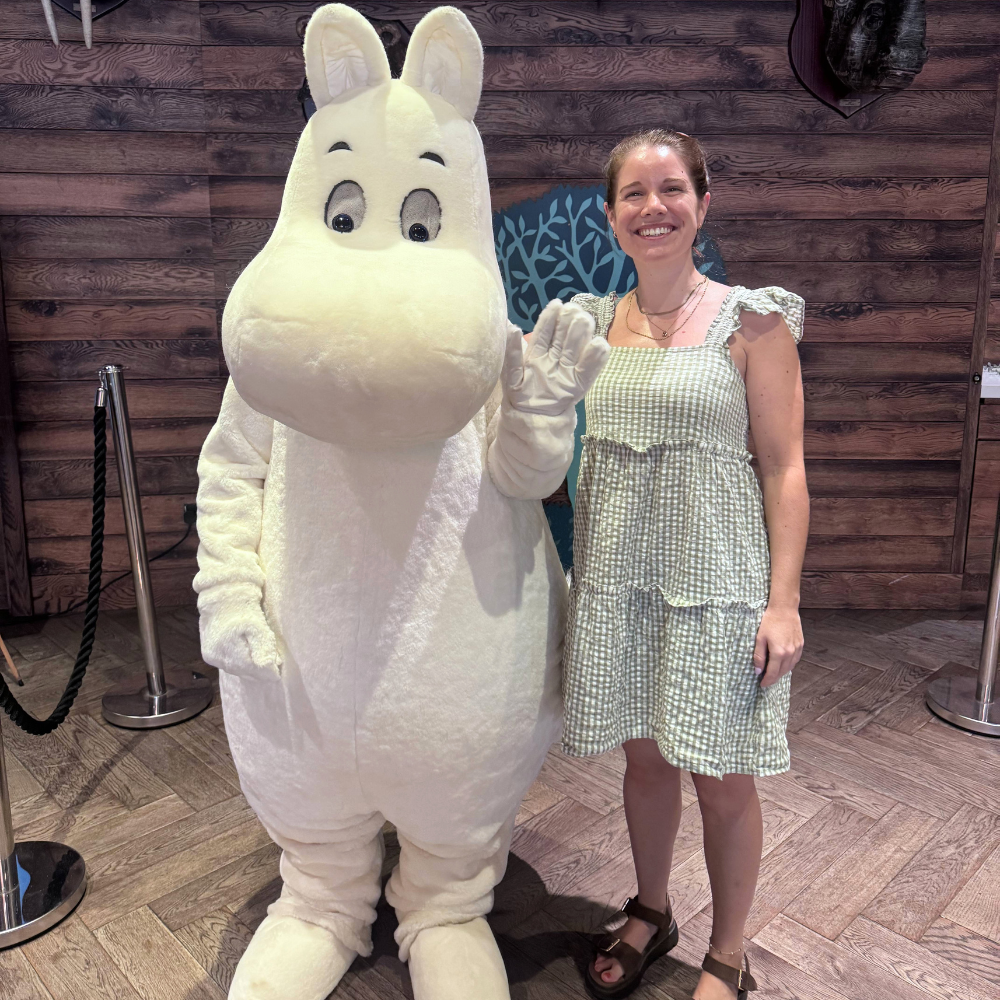 hilton bankside moomin brunch character meet harriet mallinson