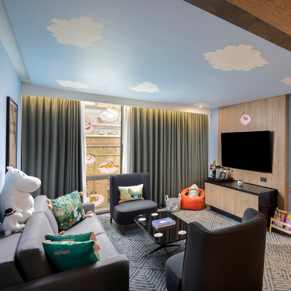 Hilton London Bankside Moomin suite