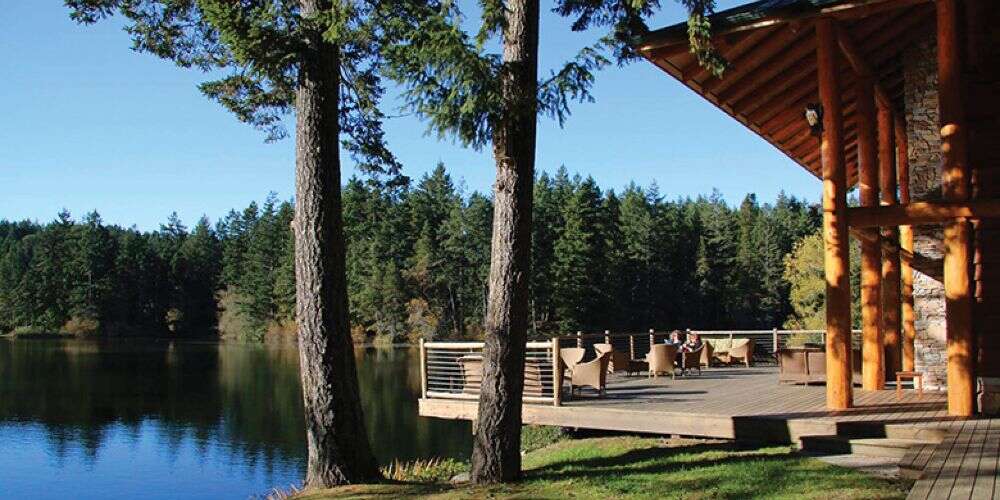 Lakedale Lodge San Juan Island Pacific Northwest family glamping camping luxury resort