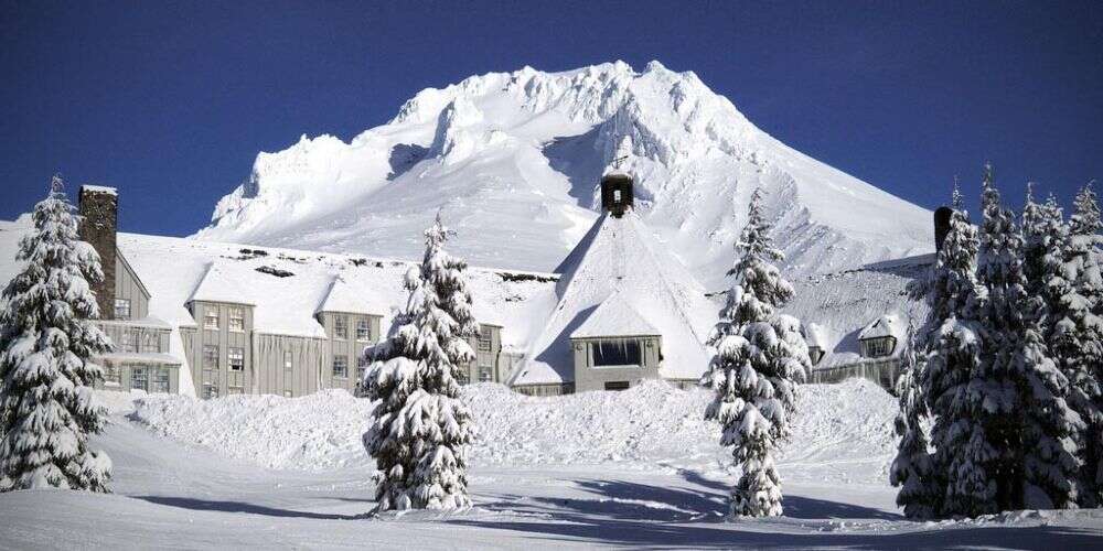 Timberline Lodge Oregon historic Pacific Northwest winter resort 