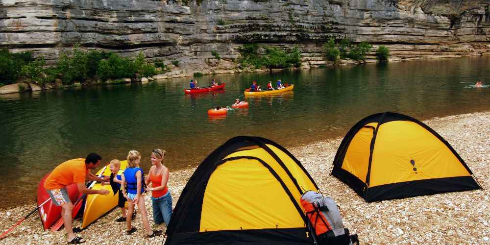 riverside-camping-with-kids-on-buffalo-national-river-spring-2022