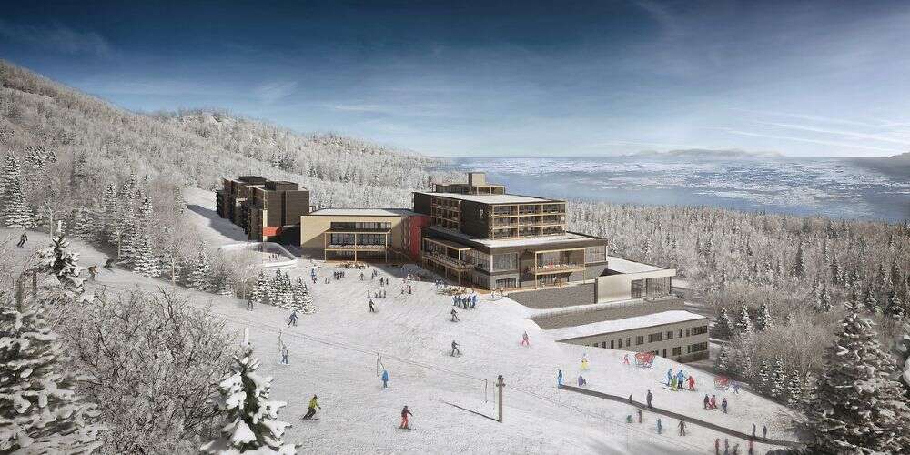Club Med Quebec family ski vacations new resort on Le Massif de Charlevoix Canada
