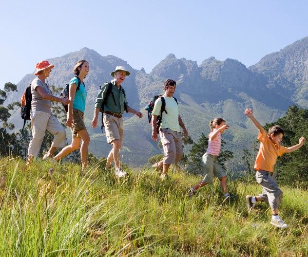 multi-generational-family-vacation-ideas-hiking-mountains-grandparents-parents-kids