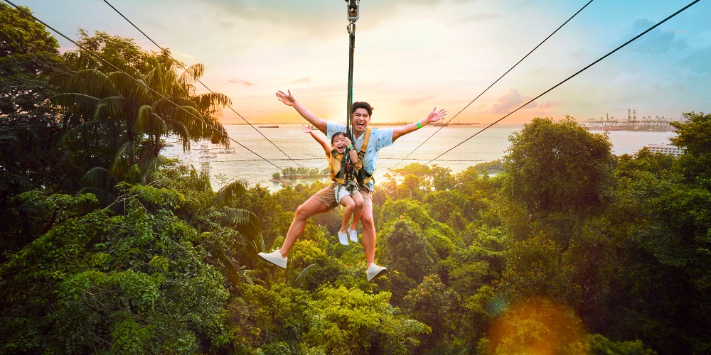 father-and-son-ziplining-mega-adventure-sentosa-island-singapore