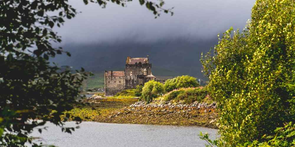 fairy tale European destinations Eilean Donan Castle Scotland