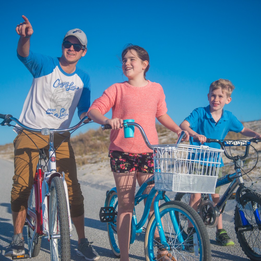 family-cycling-northwest-florida